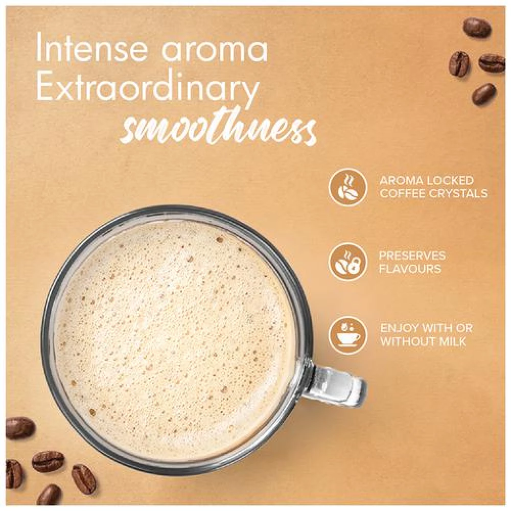 BRU Gold Premium Freeze Dried Coffee - 100percent Pure, 100 g-7.webp